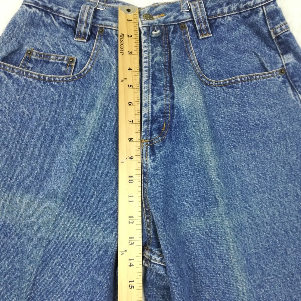 Vtg The Limited Womens Mom Jeans Blue Denim Button Fly High Rise Relaxed 8 - Picture 3 of 10